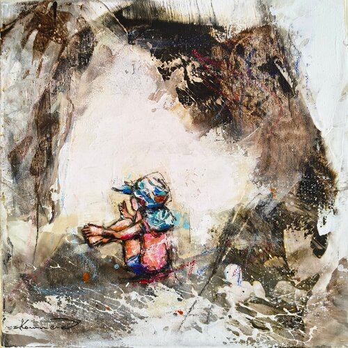 Serie "Sorgenfrei 20" by Maria Kammerer, 油畫 for Sale on Singulart