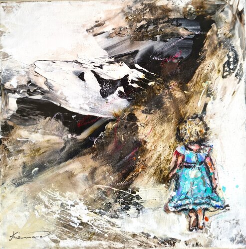 Serie "Sorgenfrei 21" by Maria Kammerer, 油畫 for Sale on Singulart