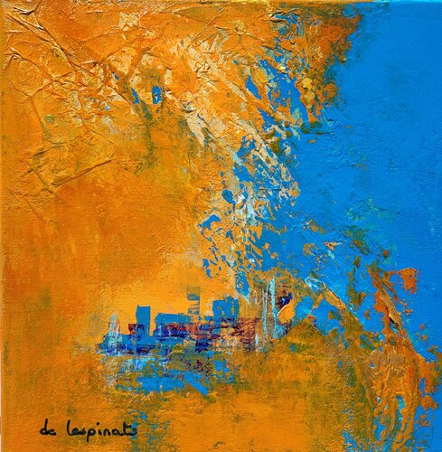Baie de Somme 2 par Nadine CHEBROU De LESPINATS, Peinture en vente sur Singulart