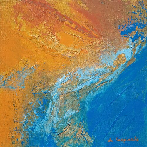 Baie de Somme 1 par Nadine CHEBROU De LESPINATS, Peinture en vente sur Singulart