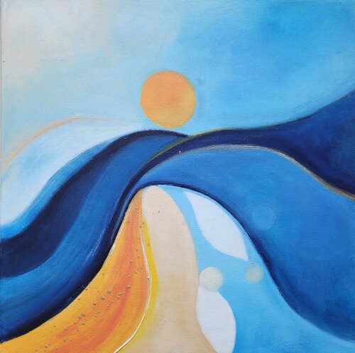 Songe Pastoral 2 de Nadine CHEBROU De LESPINATS, Pintura a la venta en Singulart