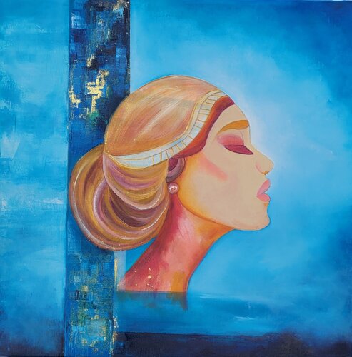 L'Eau di Nadine CHEBROU De LESPINATS, Pittura in vendita su Singulart