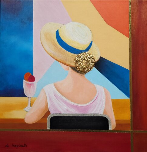 Plaisir Estival von Nadine CHEBROU De LESPINATS, Malerei kaufen auf Singulart