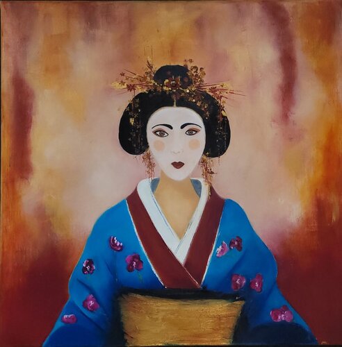 Parure d'Orient by Nadine CHEBROU De LESPINATS, Painting for Sale on Singulart