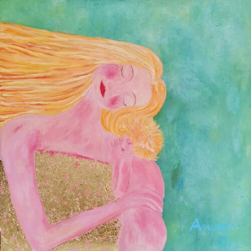 YOU ARE MY ANGLE van fang cai, Schilderij te koop op Singulart