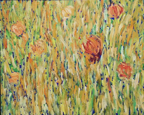 Song of the Fields van fang cai, Schilderij te koop op Singulart