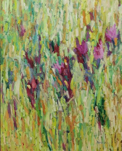 Whispers of Spring van fang cai, Schilderij te koop op Singulart
