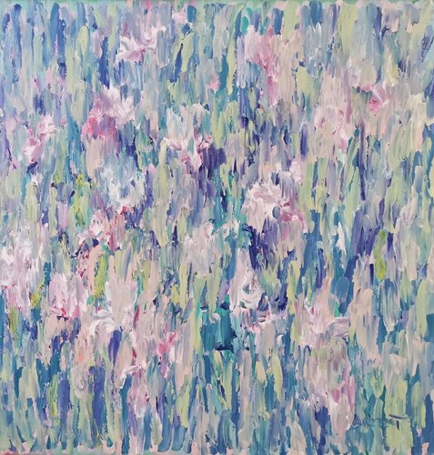 Garden Spring van fang cai, Schilderij te koop op Singulart