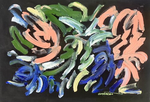 Flourish van fang cai, Schilderij te koop op Singulart