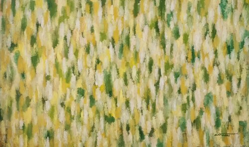 Golden Verses by fang cai, Painting for Sale on Singulart