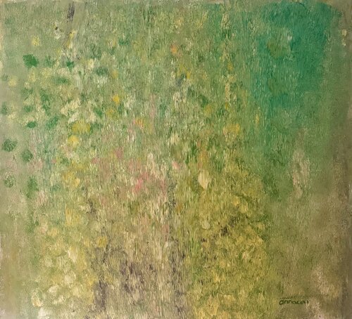 Whispers of Spring van fang cai, Schilderij te koop op Singulart