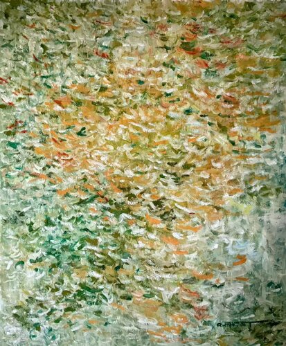 Afternoon where the Wind Rests van fang cai, Schilderij te koop op Singulart