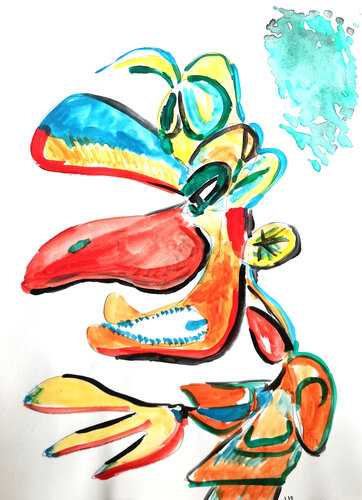 The spoiled brat de Jose Antonio Higuero, Pintura a la venta en Singulart