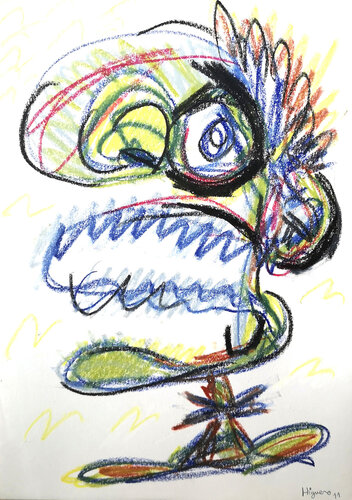 The child ´s cry de Jose Antonio Higuero, Pintura a la venta en Singulart