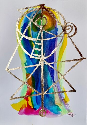 Angel IV von Cristina Ciobanu, Werk auf Papier kaufen auf Singulart