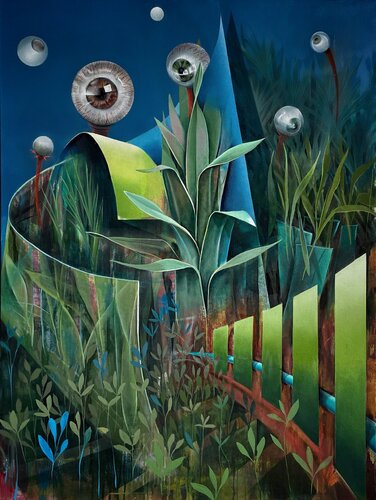 Forest, or Not di Mehmet Uskul, Pittura in vendita su Singulart