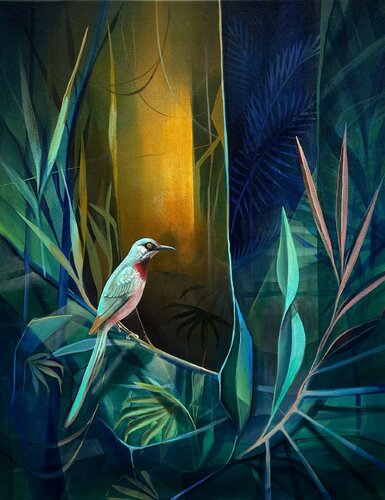 Encounters I von Mehmet Uskul, Malerei kaufen auf Singulart