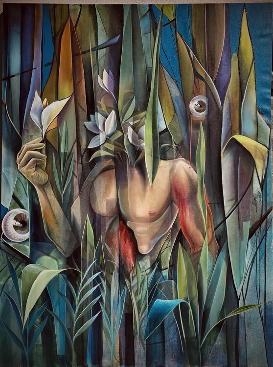 Man with Magnolia Mehmet Uskul