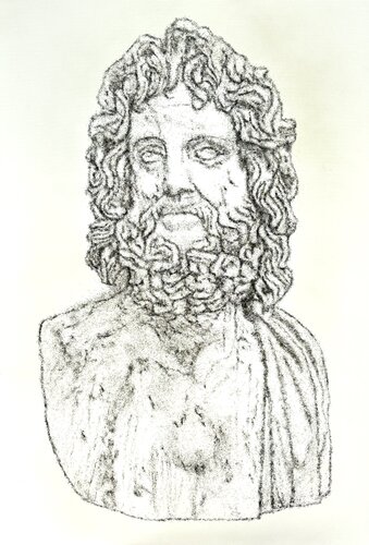 Zeus de Alessandro Delsere, Pintura a la venta en Singulart
