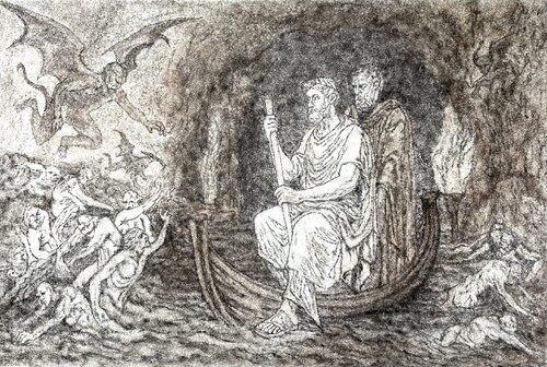 Oltre il Giudizio van Alessandro Delsere, Schilderij te koop op Singulart