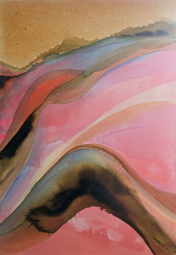Royal pink by Vanessa Onuk, Painting for Sale on Singulart