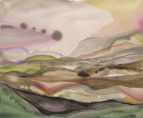 Endless greens by Vanessa Onuk, Painting for Sale on Singulart