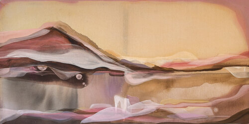 Meltdown of the sun by Vanessa Onuk, Painting for Sale on Singulart