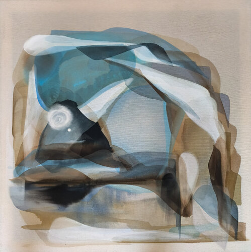 Puzzle of a landscape 2.0 by Vanessa Onuk, Painting for Sale on Singulart