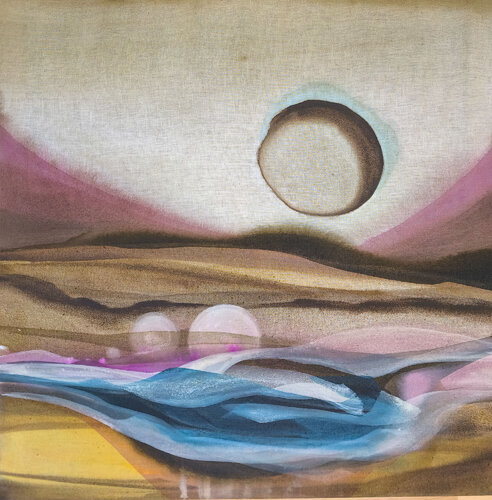 Delusion by heat by Vanessa Onuk, Painting for Sale on Singulart