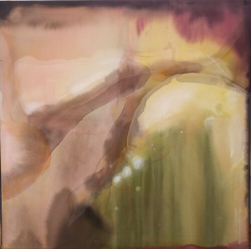 Warm sun-rain on the skin, in the haze of the heat 2.0 by Vanessa Onuk, Painting for Sale on Singulart