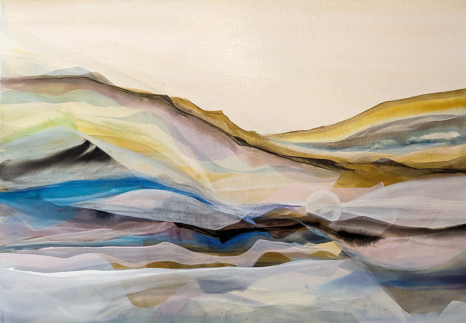 Iceland Vanessa Onuk Original painting for sale