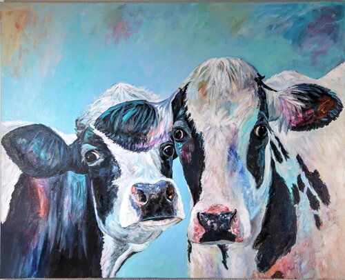 Vicky + Leonie de Christa Riemann, Pintura a la venta en Singulart
