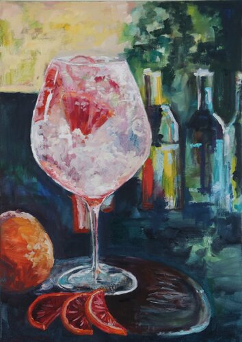 Cheers de Christa Riemann, Pintura a la venta en Singulart