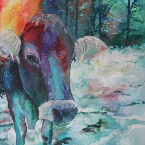 KuhL de Christa Riemann, Pintura a la venta en Singulart