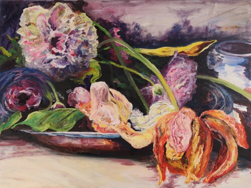Tulip de Christa Riemann, Pintura a la venta en Singulart