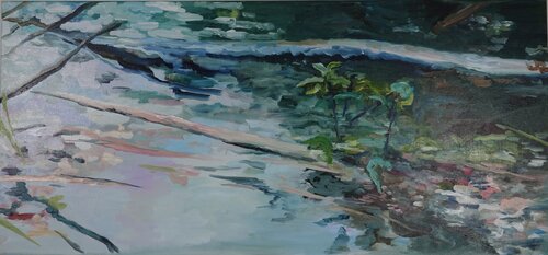 Auenblick de Christa Riemann, Pintura a la venta en Singulart