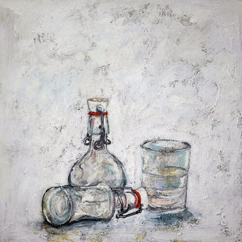 Halbvoll de Christa Riemann, Pintura a la venta en Singulart