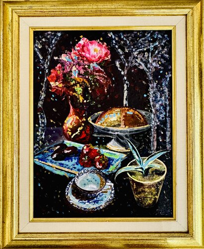 Tea Time II van Stephanie Bing, Schilderij te koop op Singulart