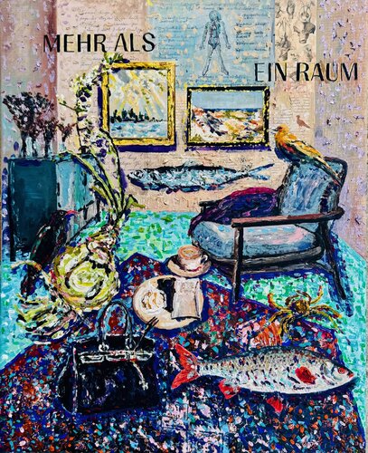 Mehr als on Raum mit Sachertorte und Birkin Bag de Stephanie Bing, Pintura a la venta en Singulart