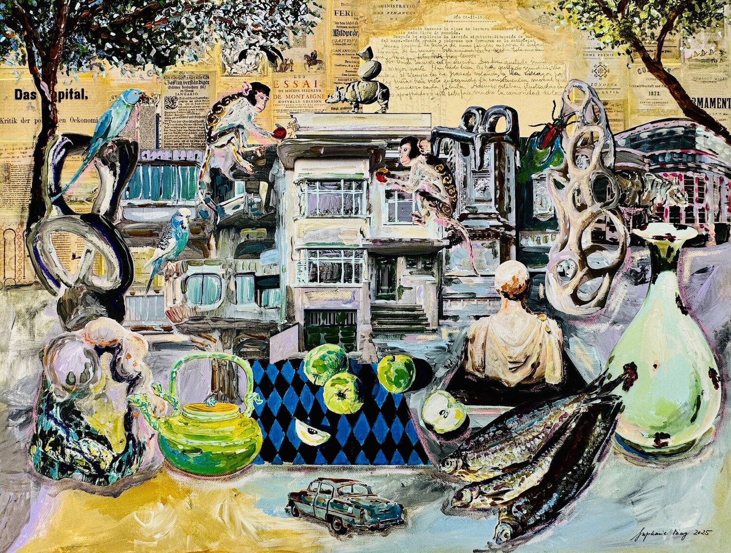 Hortus Conclusus (my mind mapping) Stephanie Bing