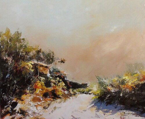 PAYSAGE DES MAURES N° 8 by Marie Josiane BLACHON, Painting for Sale on Singulart
