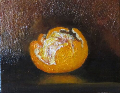 NATURE MORTE A LA CLEMENTINE van Marie Josiane BLACHON, Schilderij te koop op Singulart