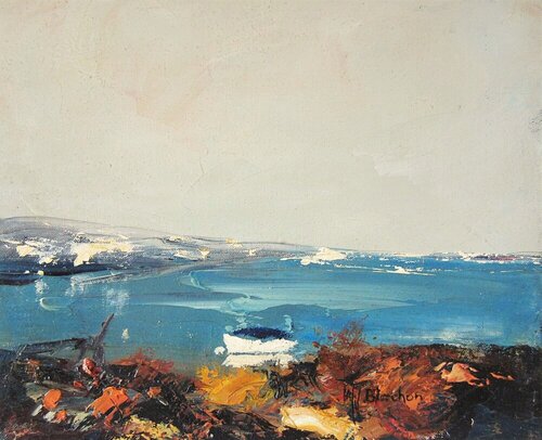 Anse de Balaguier di Marie Josiane BLACHON, Pittura in vendita su Singulart