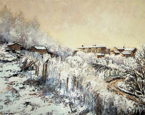 Le corbeau par Marie Josiane BLACHON, Peinture en vente sur Singulart