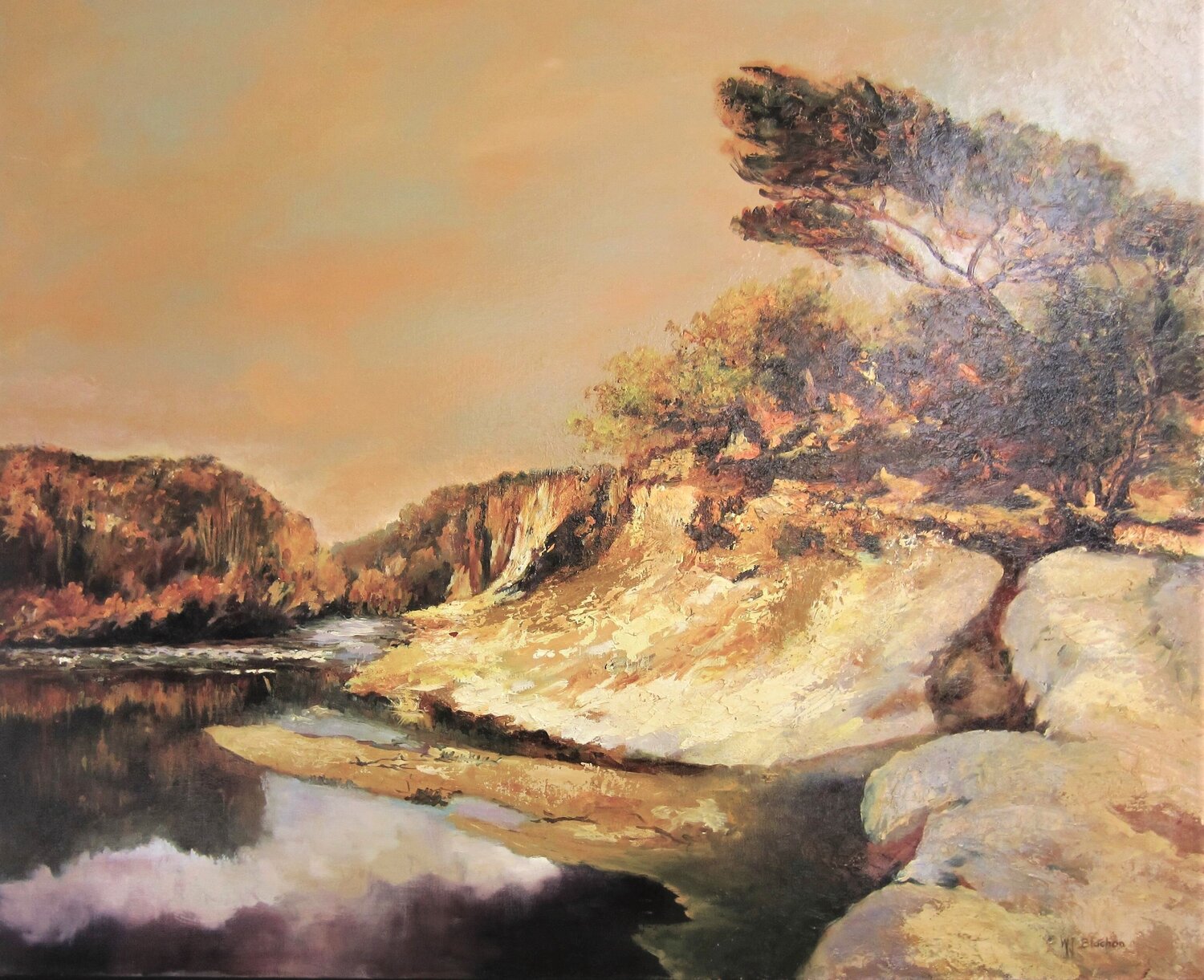 Les gorges de l'Endre Marie Josiane BLACHON