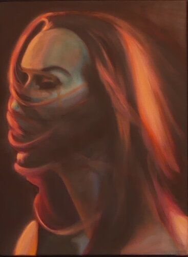 Feurig verhüllt di Bernhard Sulser, Pittura in vendita su Singulart