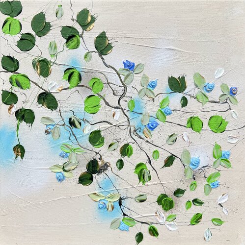 "Blue Floral" Anastassia Skopp