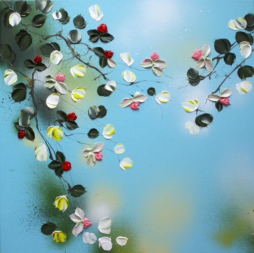 "Dream Blossoms III" von Anastassia Skopp, Malerei kaufen auf Singulart