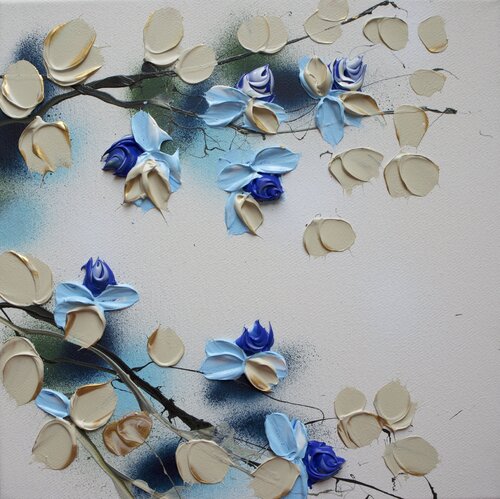 "Blossoms II" di Anastassia Skopp, Pittura in vendita su Singulart