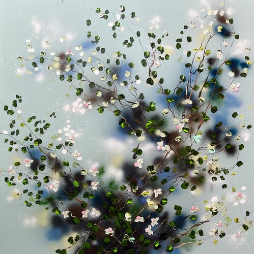 "Tangled in Velvet Hues" de Anastassia Skopp, Pintura a la venta en Singulart